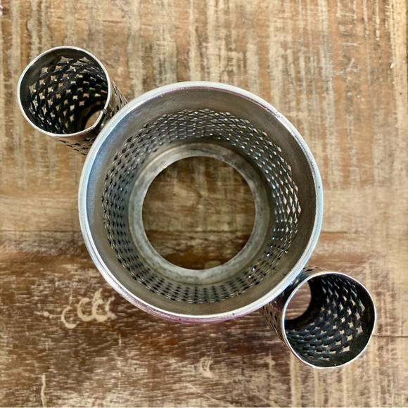 Silver Plated Cruet Set Salt Pepper & Condiment Knickerbocker Silver Co Art Deco - Picture 8 of 16